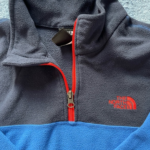 North Face Boys Fleece Quarter Zip size XL - Picture 2 of 3